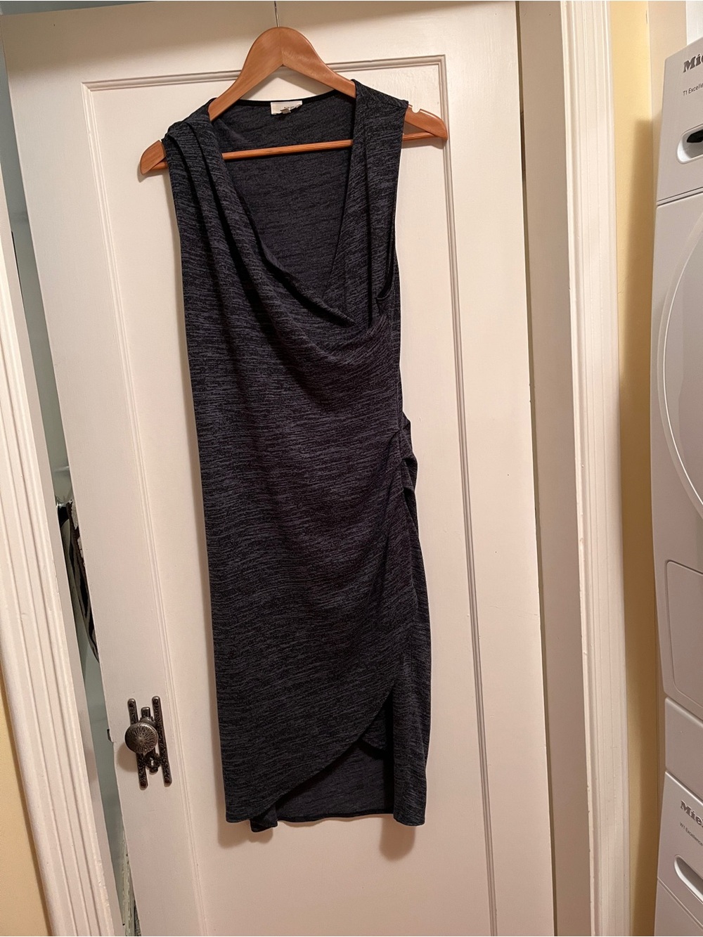 Wilfred Free Sleeveless Dress in Charcoal Heather